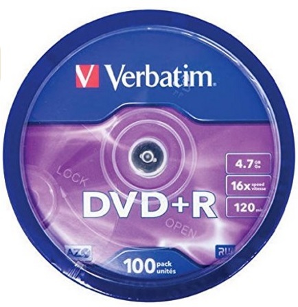 Dvd R Verbatim Confenzione Da 100