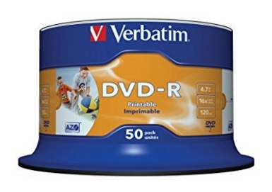 Verbatim dvd 4,7 confezione da 50