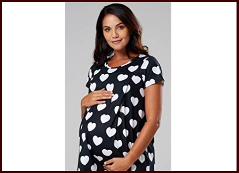 Camicie Da Notte Premaman Prenatal Allattamento