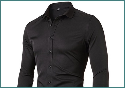 Camicia Slim Fit Elegante Uomo