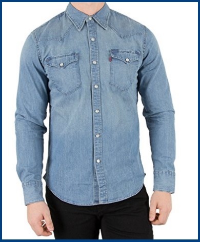 Camicia In Jeans Da Uomo Levi's