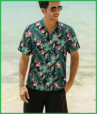 Camicia Hawaiana Uomo Vintage