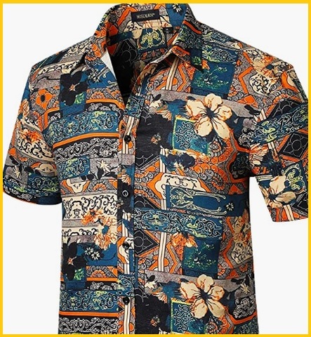 Camicia A Maniche Corte Classica E Casual Da Uomo