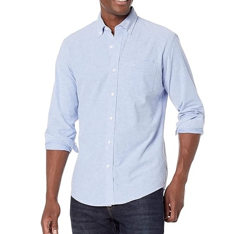 Camicia Classica Uomo Elegante Cotone