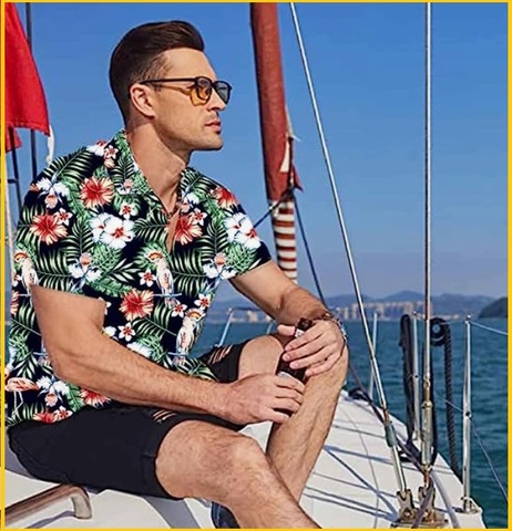 Camicia Hawaii Uomo