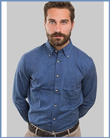 Camicia Flanella Tinta Unita