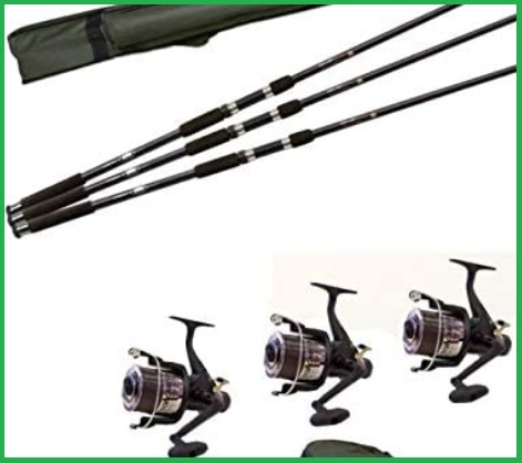 Canne da pesca carpfishing set