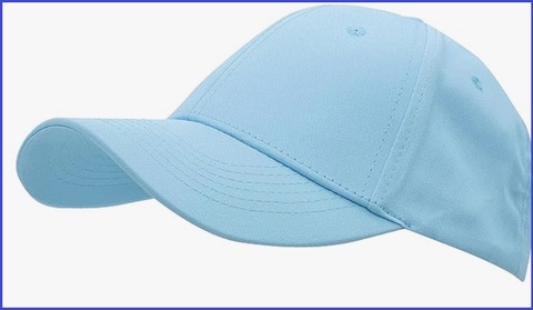 Cappellino azzurro uomo