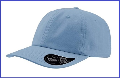 Cappellino azzurro tinta unita