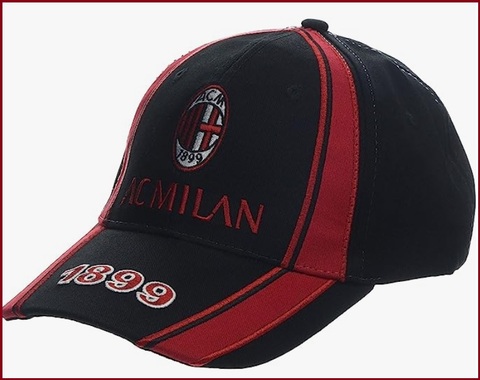 Cappellino milan uomo