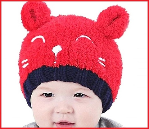 Cappello neonato con orecchie
