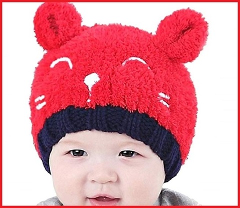 Cappello Neonato Con Orecchie