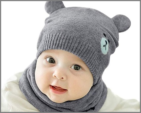 Cappello Orso Grigio