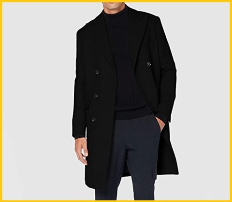 Cappotto nero elegante