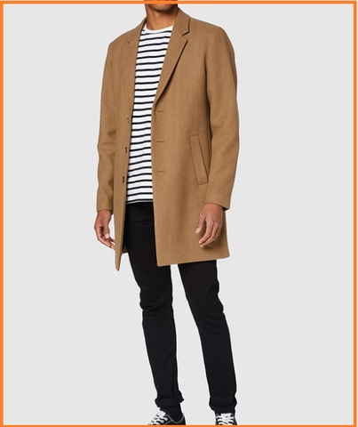 Cappotto cammello uomo