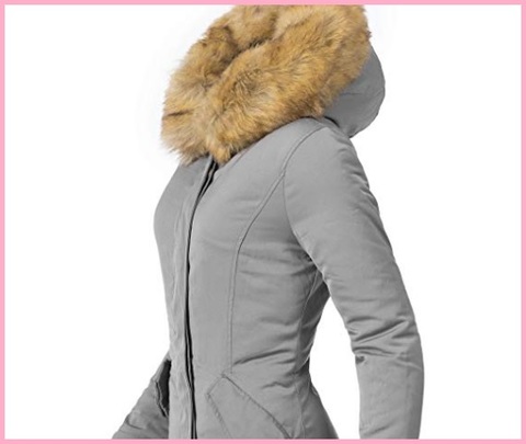 Cappotto grigio donna lungo