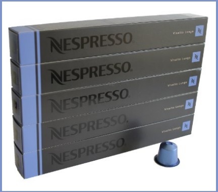 Nespresso Capsule Azzurro Dal Gusto Vivalto Lungo