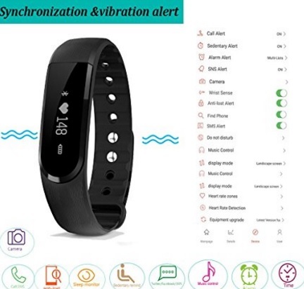 Cardiofrequenzimetri Senza Fascia Fitness Tracker