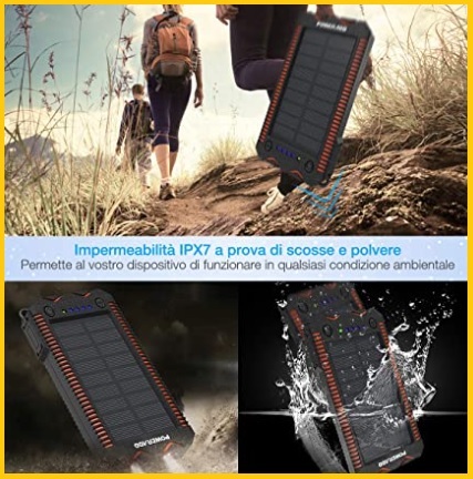 Caricabatterie solare portatile universale potente | Grandi Sconti | Dove comprare Caricabatterie online