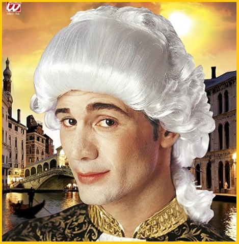 Parrucca Teatrale Mozart