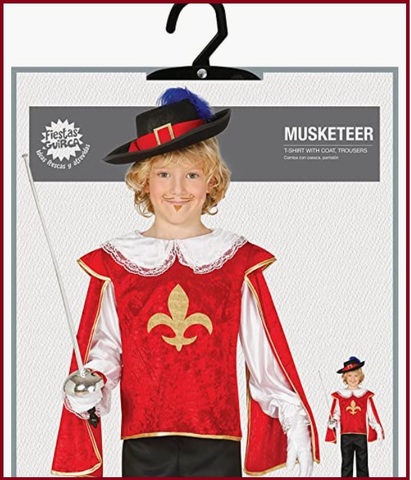 Costume Carnevale Da Moschettiere