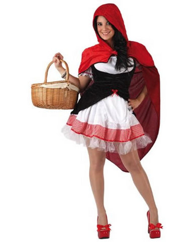 Abito cappuccetto rosso