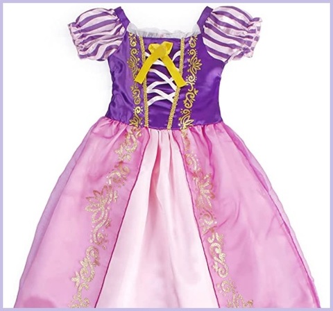 Costume di carnevale abito da sera