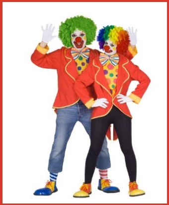 Costume di carnevale clown