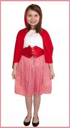 Costume da carnevale di cappuccetto rossso | Grandi Sconti | abiti e vestiti teatrali e costumi di carnevale