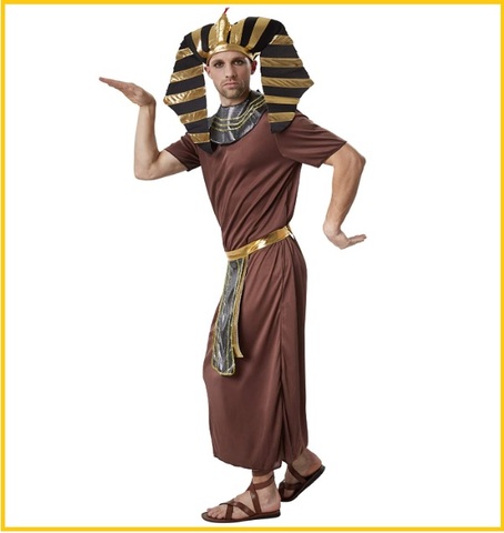 Costume da carnevale faraone