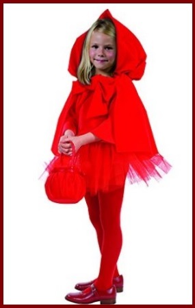Costume carnevale da cappuccetto rosso