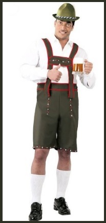 Costume bavaresi carnevale
