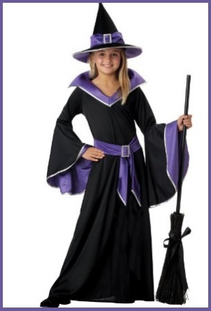 Costume carnevale da strega