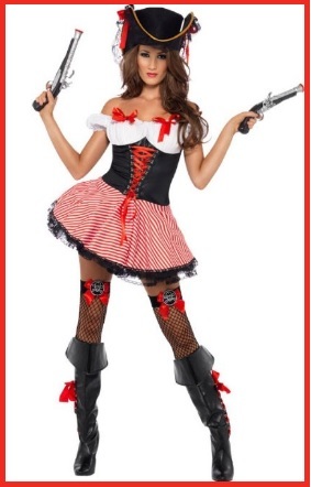 Vestito da piratessa