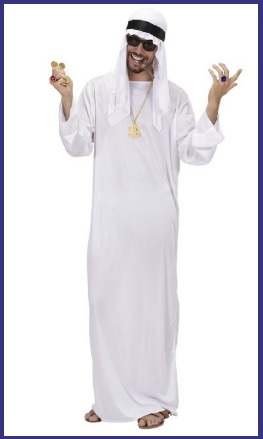 Abito Costume Da Carnevale Arabo