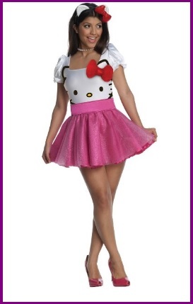 Vestiti e costumi di carnevale hello kitty