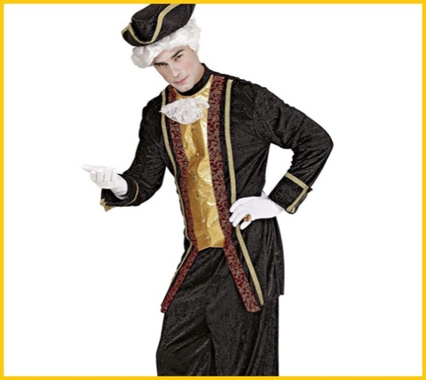 Costume da teatro del 700 francese