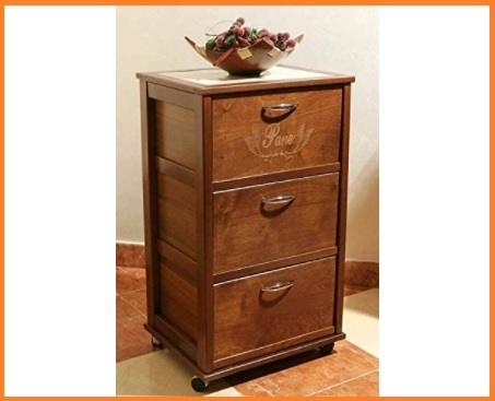 Carrello portafrutta e pane