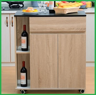 Carrelli cucina con piano lavoro