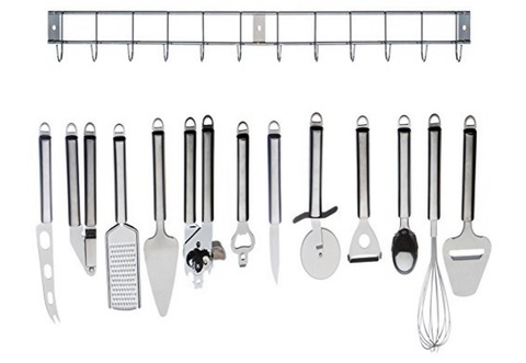 Set Completo Acciaio Inox Utensili Utili In Cucina Completo