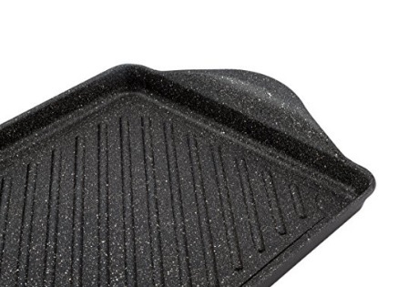 Piastra In Alluminio Grill Antiaderente