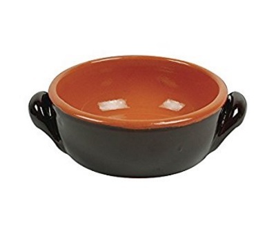 Tegame Con Manici In Terracotta Classico Marrone