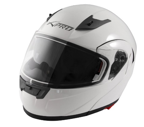 Casco Modulare Bianco Parasole Touring