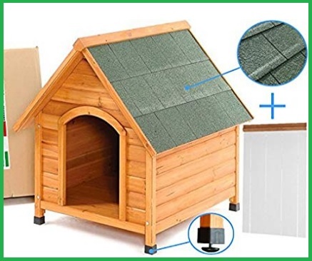 Casette per cani da interno in legno | Grandi Sconti | Case prefabbricate in legno