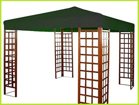 Gazebo in legno per giardino in legno