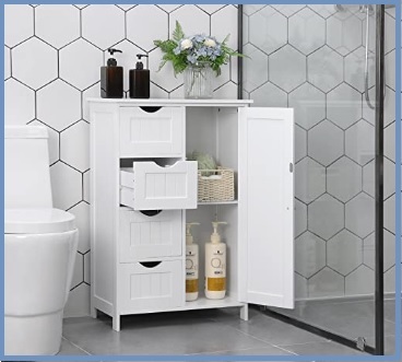 Cassettiera Bagno Rustico
