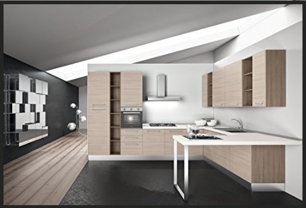 Cucina Classica In Noce Con Penisola