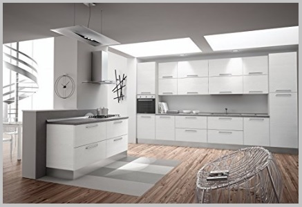 Stile moderno cucina e zona living