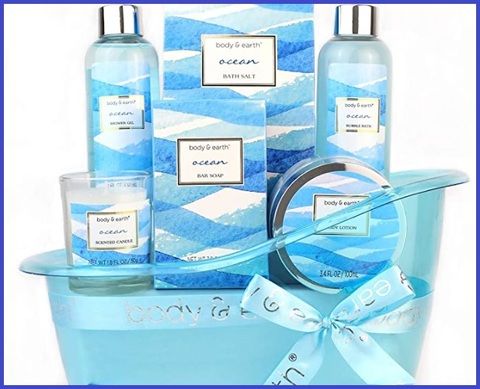 Cesto regalo bath spa per donna