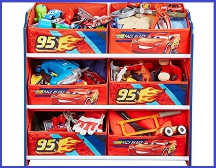 Contenitore per giocattoli disney cars